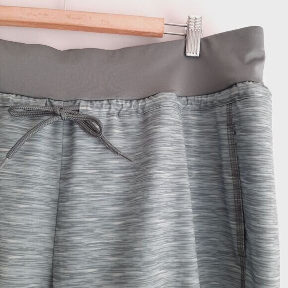 JOE FRESH Athletic Jogger Pants Stretch Pull-On Heathered Marled Green Sz 1X - Picture 4 of 11